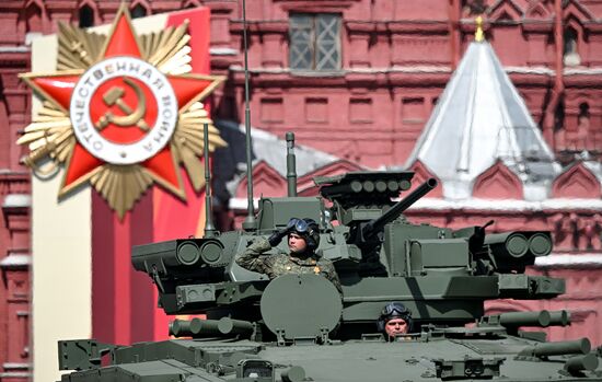 Москва. Военный парад, посвященный 80-летию Победы в Великой Отечественной войне
