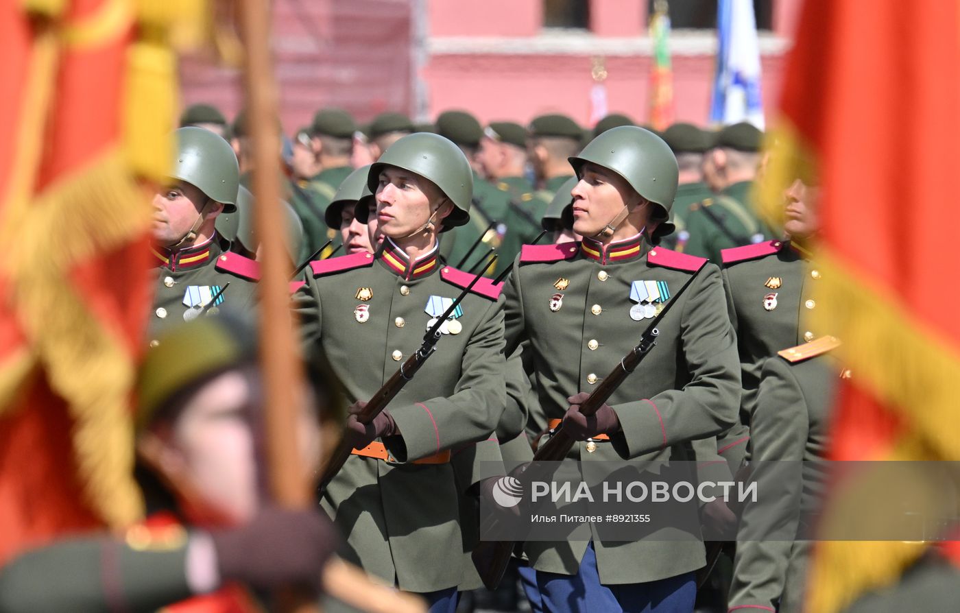 Москва. Военный парад, посвященный 80-летию Победы в Великой Отечественной войне