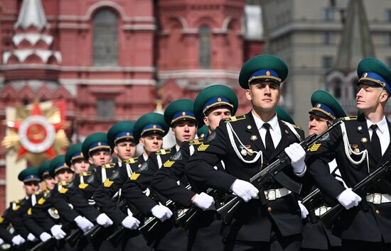 Москва. Военный парад, посвященный 80-летию Победы в Великой Отечественной войне