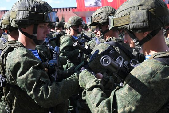 Москва. Военный парад, посвященный 80-летию Победы в Великой Отечественной войне