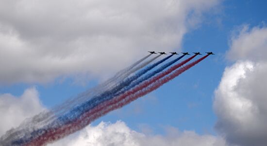 Москва. Военный парад, посвященный 80-летию Победы в Великой Отечественной войне