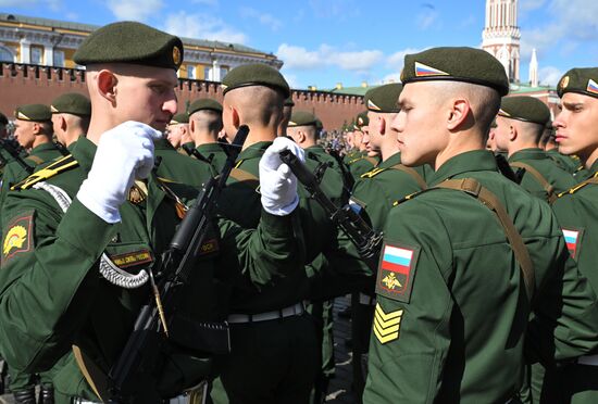 Москва. Военный парад, посвященный 80-летию Победы в Великой Отечественной войне