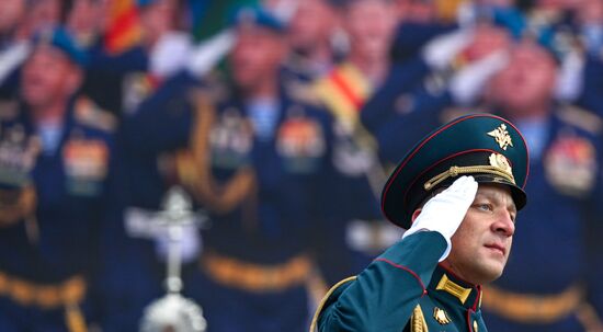 Москва. Военный парад, посвященный 80-летию Победы в Великой Отечественной войне