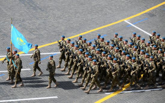 Москва. Военный парад, посвященный 80-летию Победы в Великой Отечественной войне