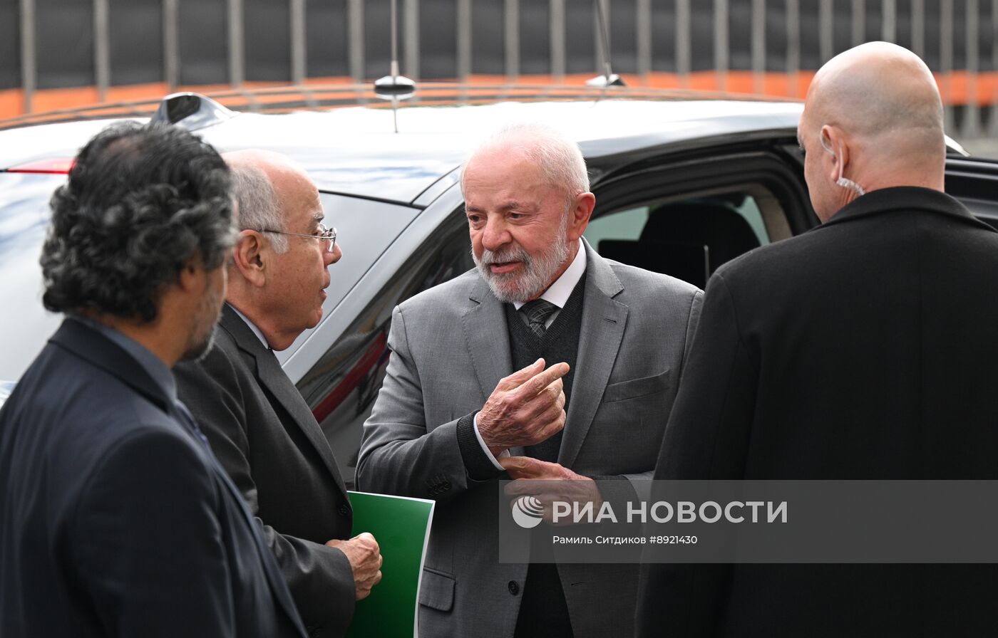 Встреча президента РФ В. Путина и президента Бразилии Луиса Инасиу Лулы да Силвы