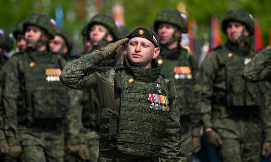 Москва. Военный парад, посвященный 80-летию Победы в Великой Отечественной войне