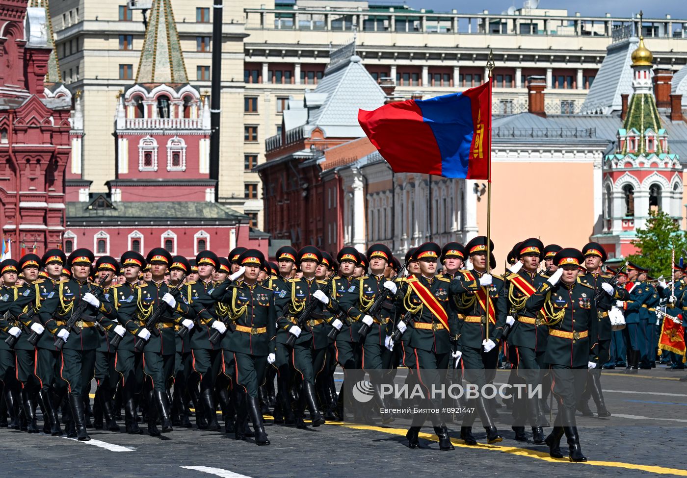 Москва. Военный парад, посвященный 80-летию Победы в Великой Отечественной войне