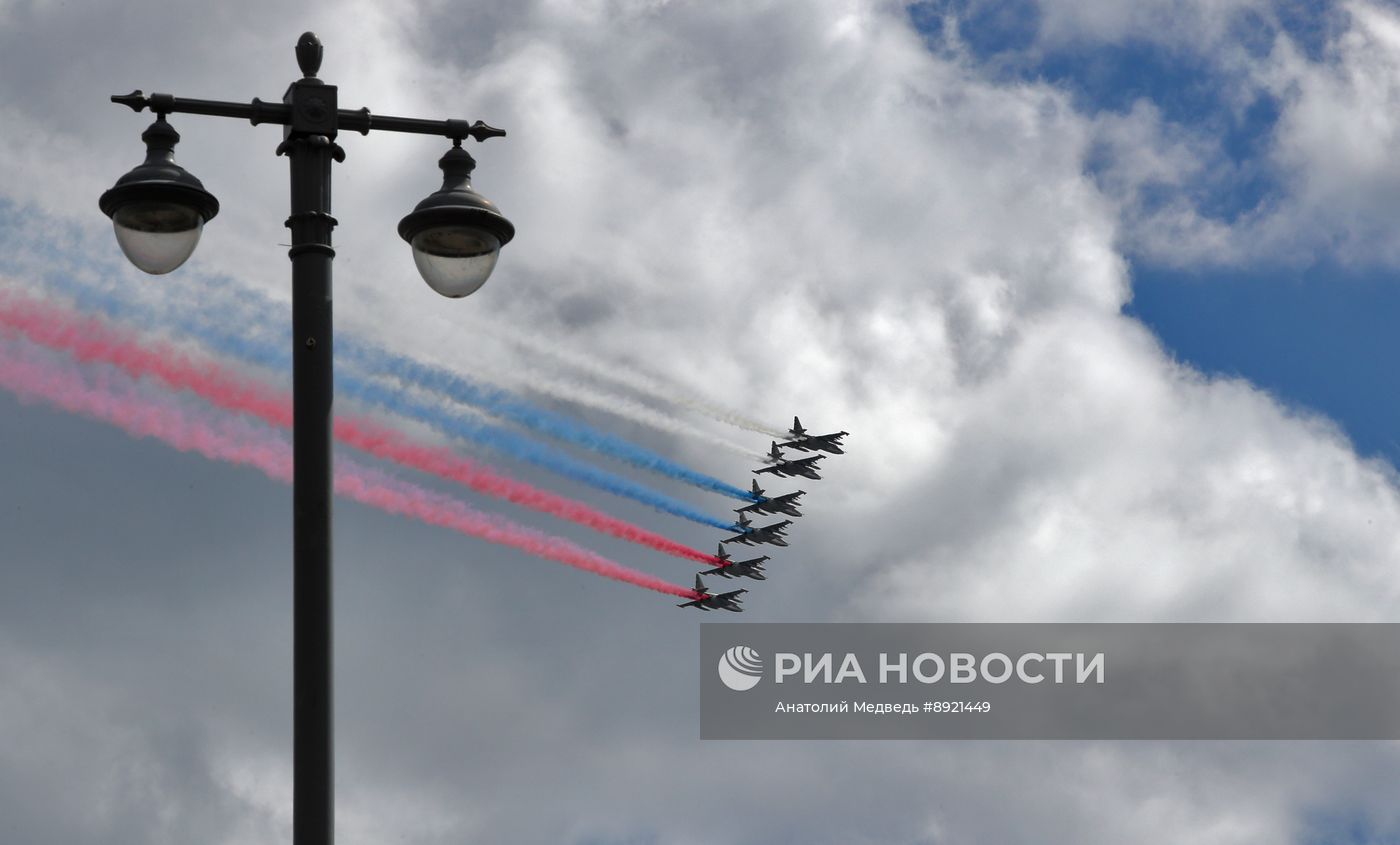 Москва. Военный парад, посвященный 80-летию Победы в Великой Отечественной войне