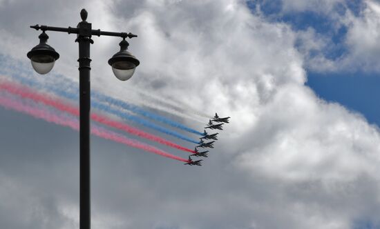 Москва. Военный парад, посвященный 80-летию Победы в Великой Отечественной войне