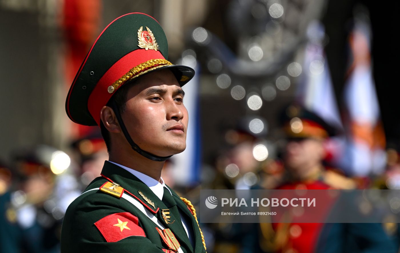 Москва. Военный парад, посвященный 80-летию Победы в Великой Отечественной войне