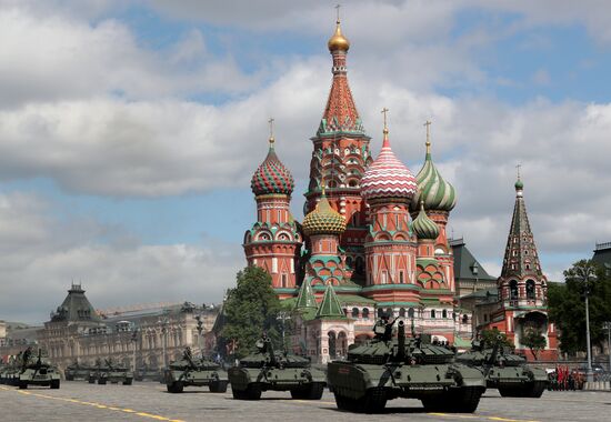 Москва. Военный парад, посвященный 80-летию Победы в Великой Отечественной войне