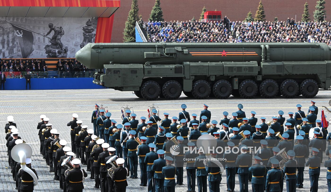 Москва. Военный парад, посвященный 80-летию Победы в Великой Отечественной войне