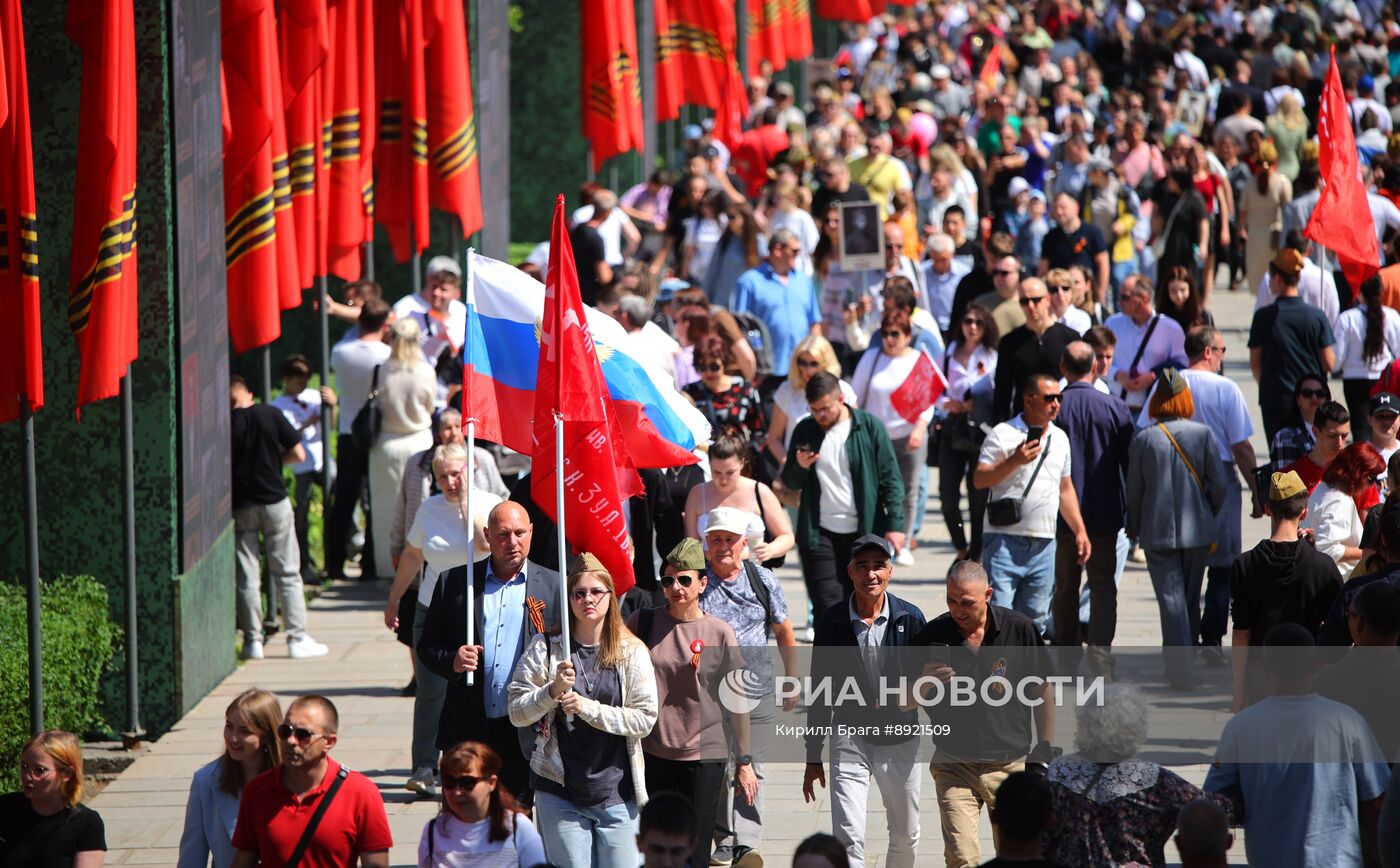 Празднование Дня Победы в городах-героях