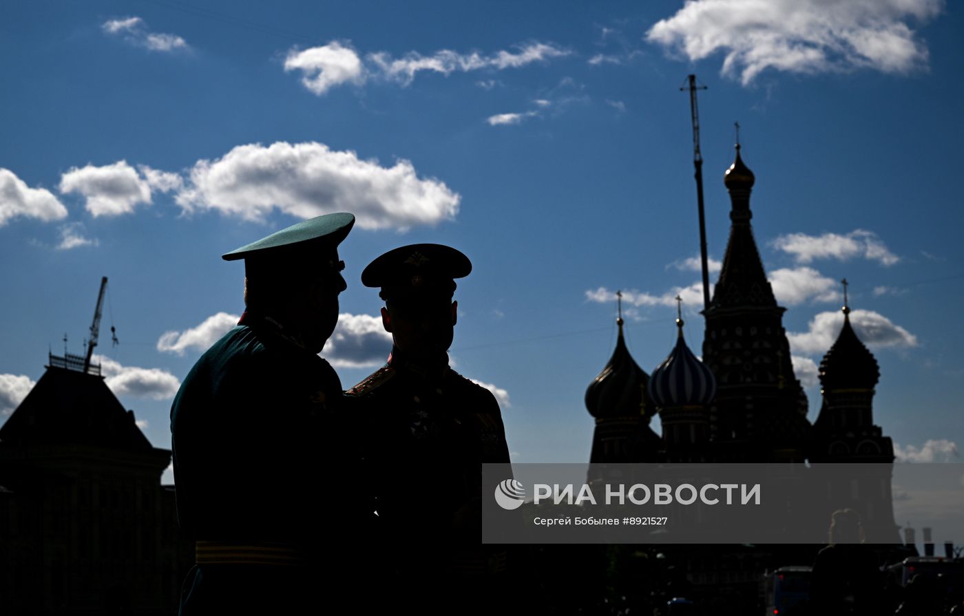 Москва. Военный парад, посвященный 80-летию Победы в Великой Отечественной войне