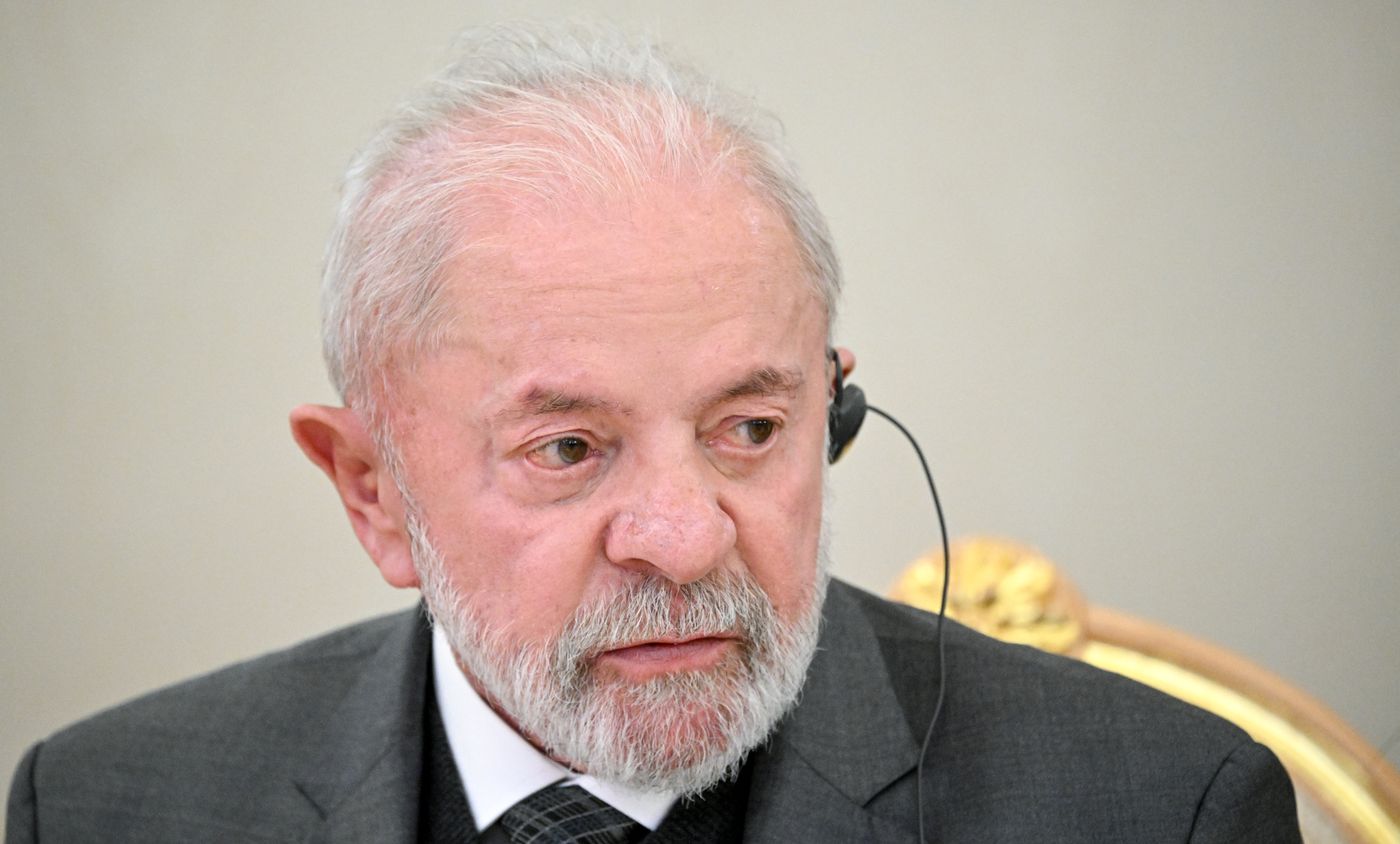 Встреча президента РФ В. Путина и президента Бразилии Луиса Инасиу Лулы да Силвы