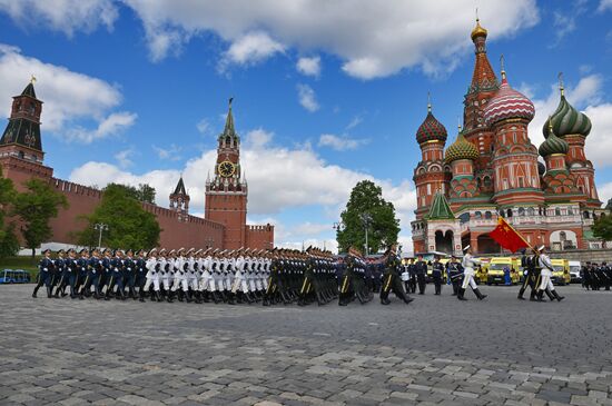 Москва. Военный парад, посвященный 80-летию Победы в Великой Отечественной войне