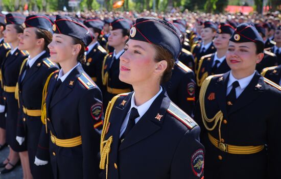 Город-герой Волгоград. Военный парад, посвященный 80-летию Победы
