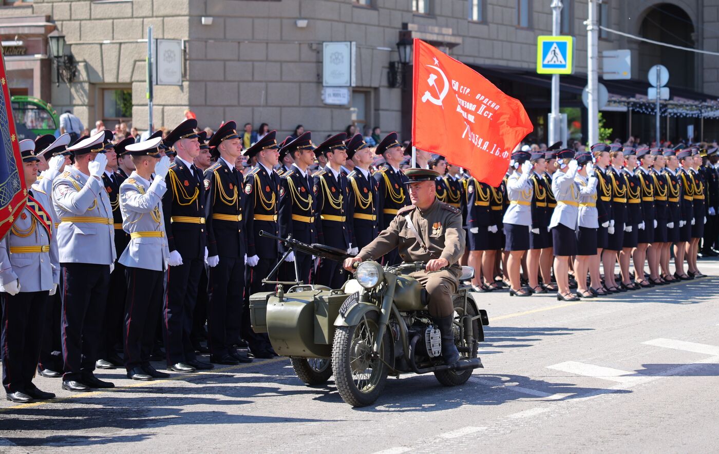 Город-герой Волгоград. Военный парад, посвященный 80-летию Победы
