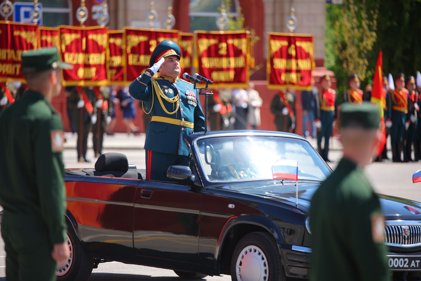 Город-герой Волгоград. Военный парад, посвященный 80-летию Победы