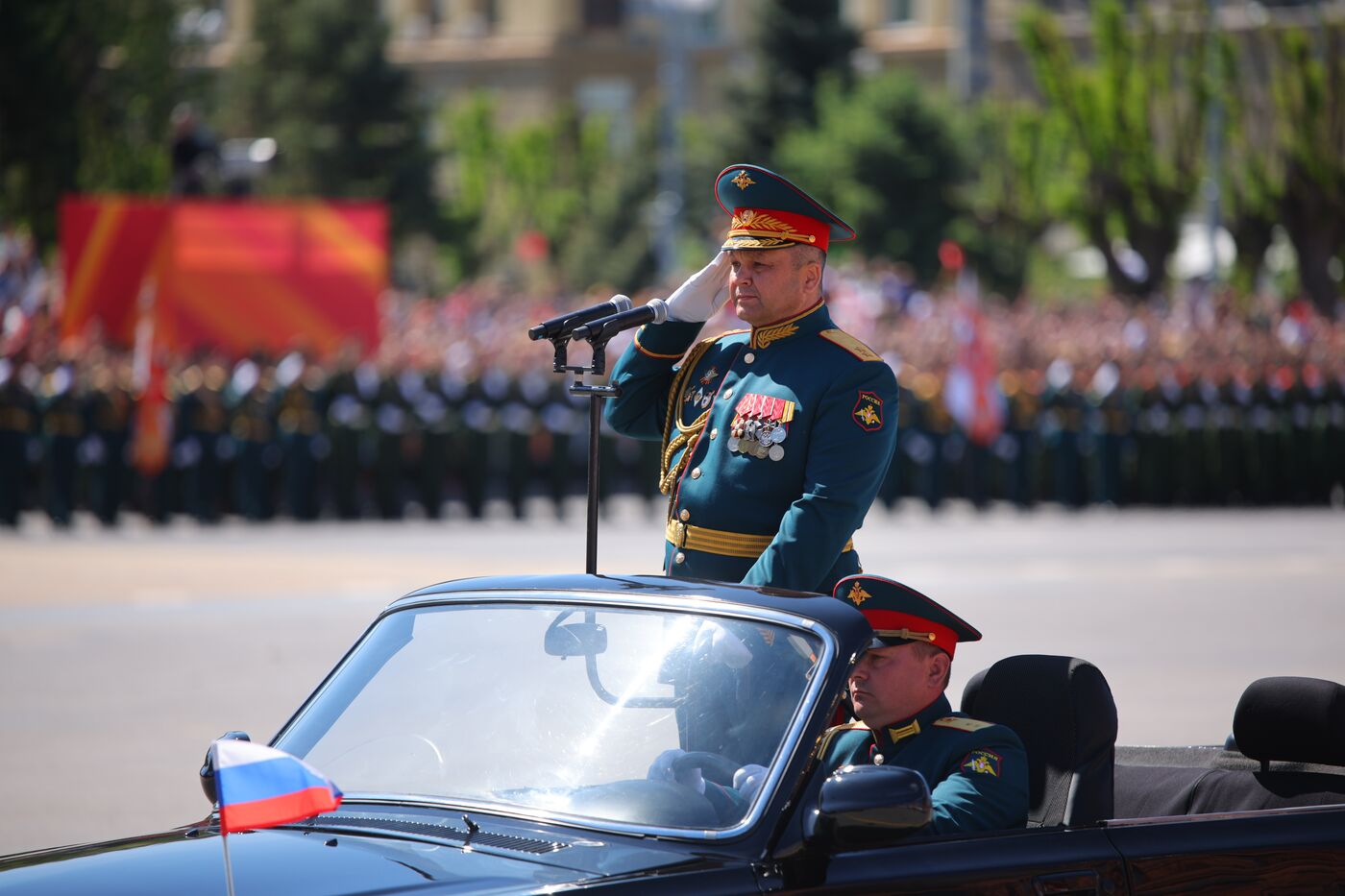 Город-герой Волгоград. Военный парад, посвященный 80-летию Победы
