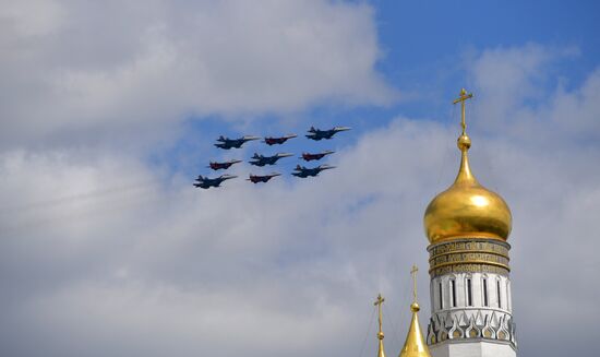 Москва. Военный парад, посвященный 80-летию Победы в Великой Отечественной войне
