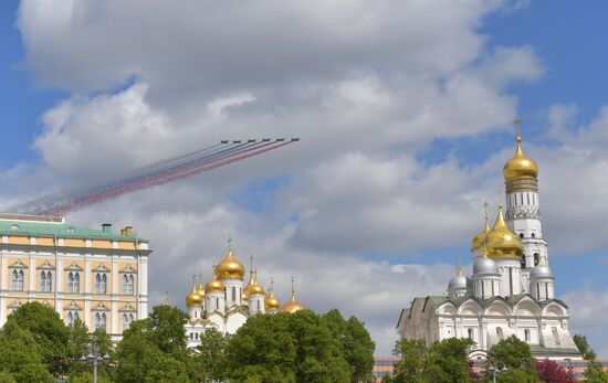 Москва. Военный парад, посвященный 80-летию Победы в Великой Отечественной войне