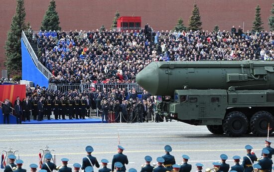 Москва. Военный парад, посвященный 80-летию Победы в Великой Отечественной войне