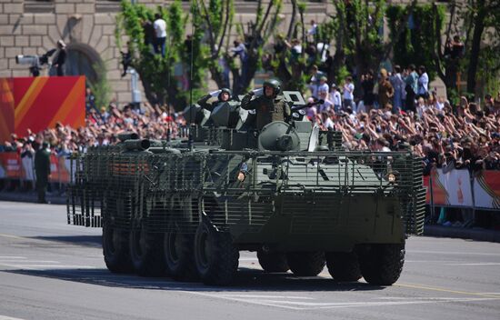 Город-герой Волгоград. Военный парад, посвященный 80-летию Победы