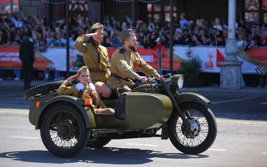 Город-герой Волгоград. Военный парад, посвященный 80-летию Победы