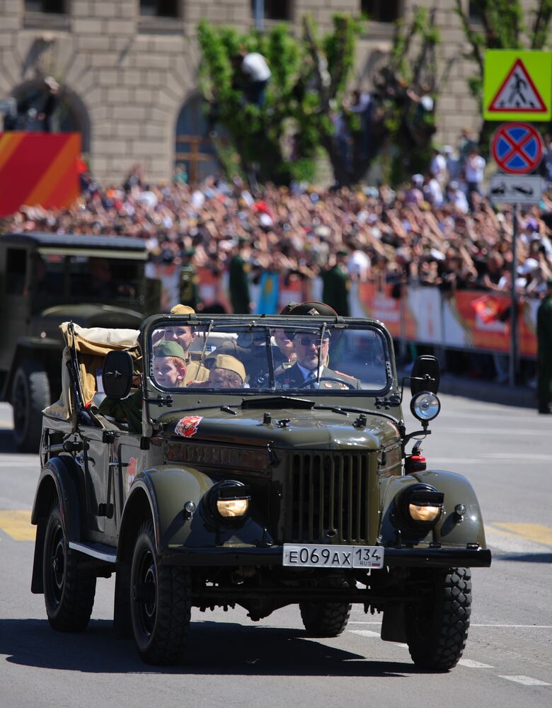 Город-герой Волгоград. Военный парад, посвященный 80-летию Победы
