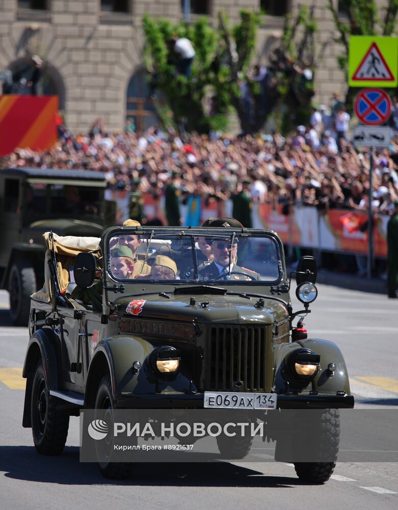 Город-герой Волгоград. Военный парад, посвященный 80-летию Победы