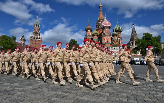 Москва. Военный парад, посвященный 80-летию Победы в Великой Отечественной войне
