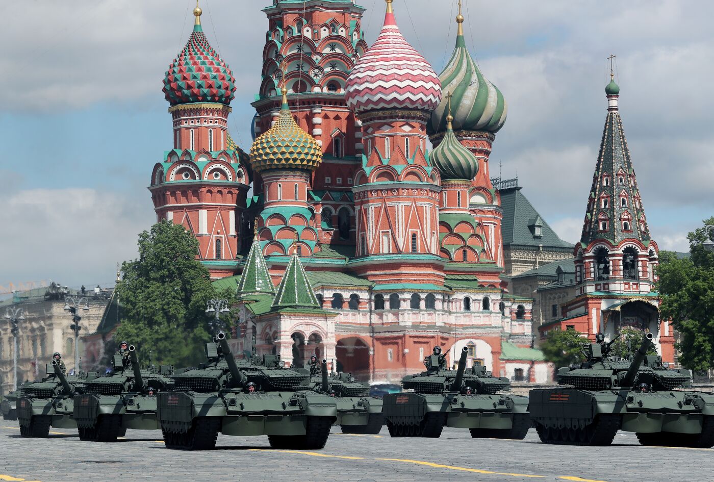 Москва. Военный парад, посвященный 80-летию Победы в Великой Отечественной войне