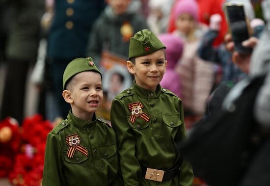 Празднование Дня Победы в городах-героях
