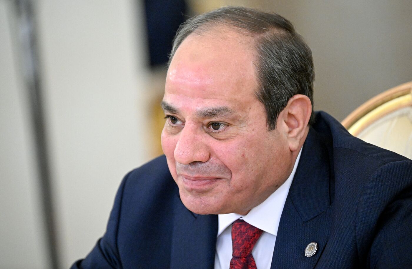 Встреча президента РФ В. Путина и президент Египта Абделя Фаттах Ас-Сиси