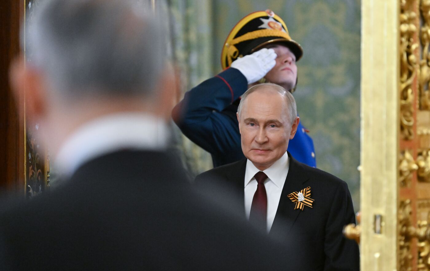 Встреча президента РФ В. Путина и президент Египта Абделя Фаттах Ас-Сиси