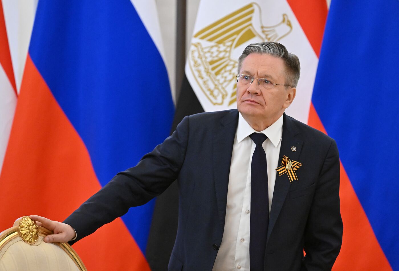 Встреча президента РФ В. Путина и президент Египта Абделя Фаттах Ас-Сиси