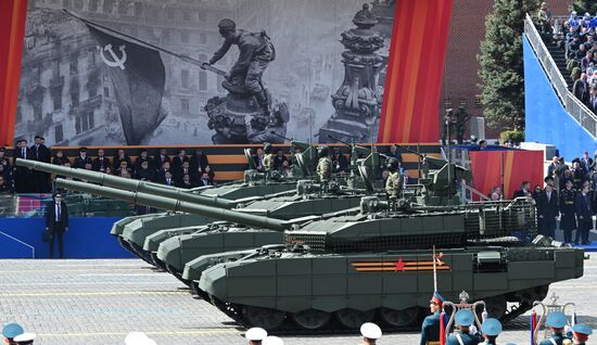 Москва. Военный парад, посвященный 80-летию Победы в Великой Отечественной войне