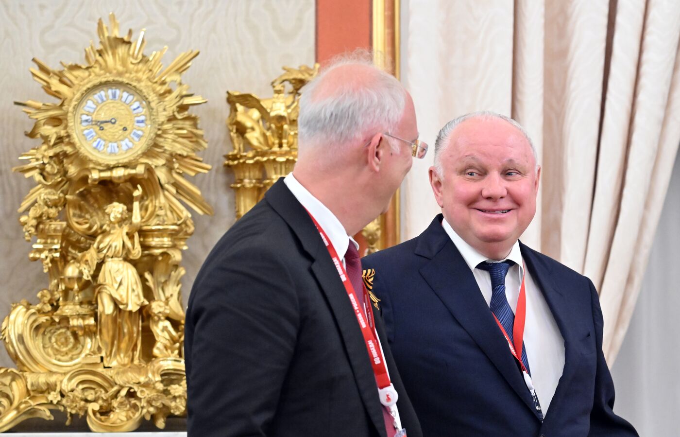 Встреча президента РФ В. Путина и президента Сербии Александра Вучича