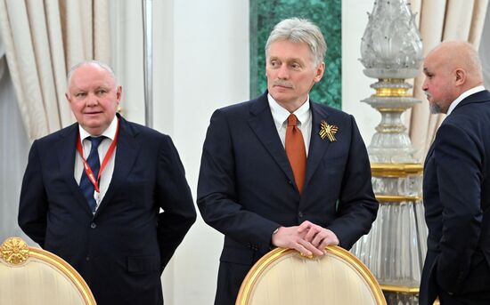 Встреча президента РФ В. Путина и президента Сербии Александра Вучича