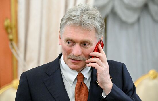 Встреча президента РФ В. Путина и президента Узбекистана Ш. Мирзиёева