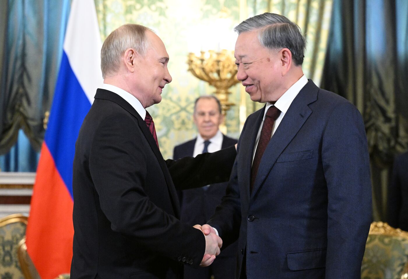 Официальный визит генсека ЦК Компартии Вьетнама То Лама в Россию