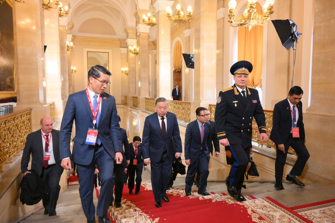 Официальный визит генсека ЦК Компартии Вьетнама То Лама в Россию