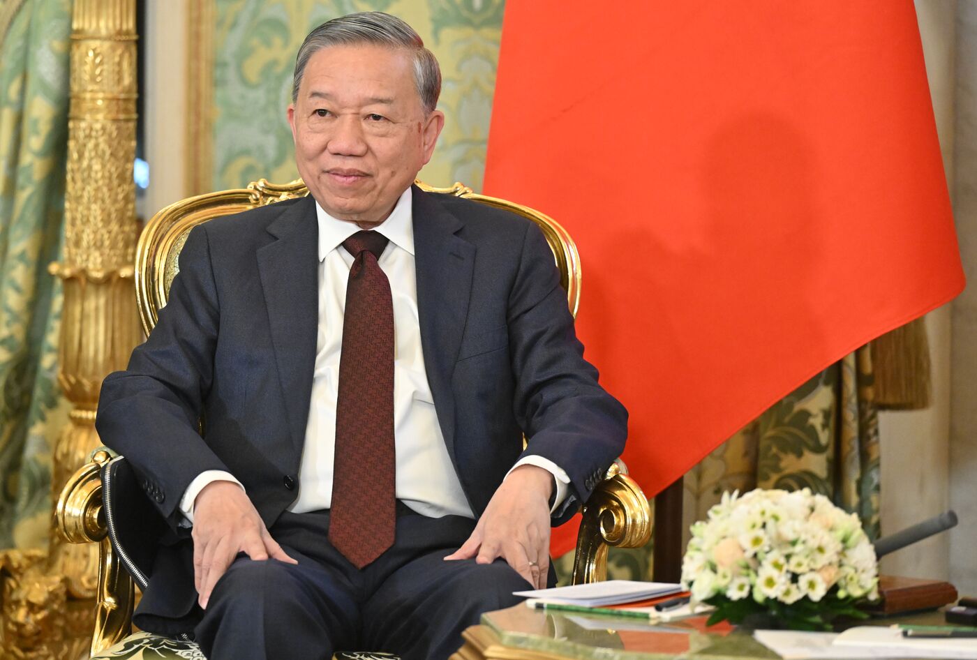 Официальный визит генсека ЦК Компартии Вьетнама То Лама в Россию