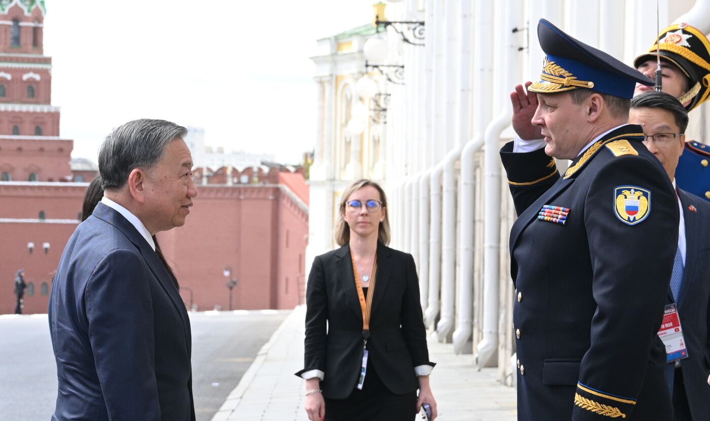 Официальный визит генсека ЦК Компартии Вьетнама То Лама в Россию