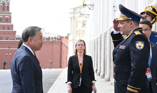 Официальный визит генсека ЦК Компартии Вьетнама То Лама в Россию