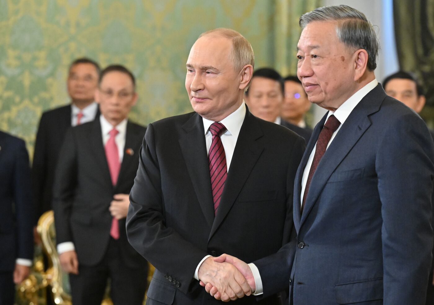 Официальный визит генсека ЦК Компартии Вьетнама То Лама в Россию