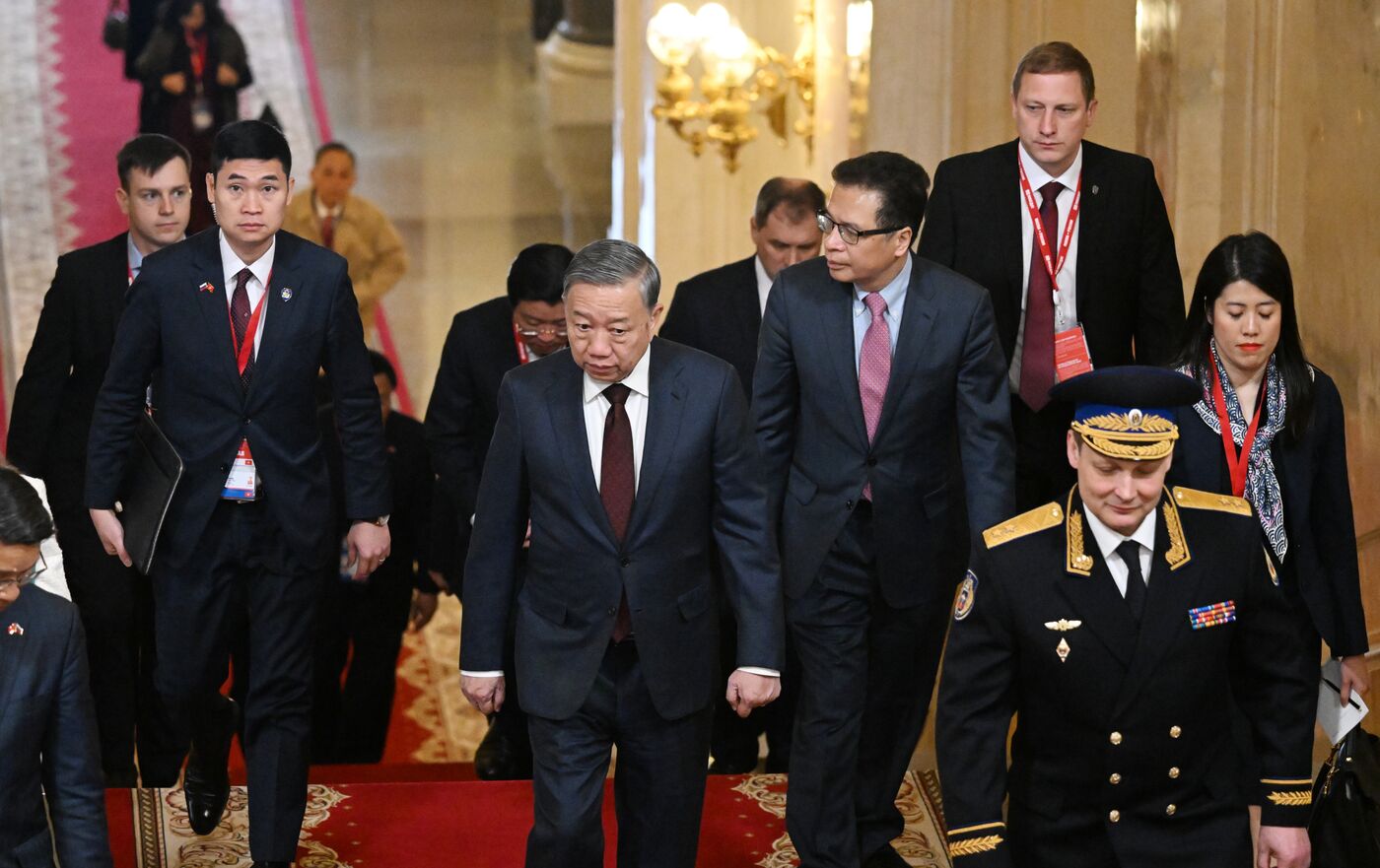 Официальный визит генсека ЦК Компартии Вьетнама То Лама в Россию