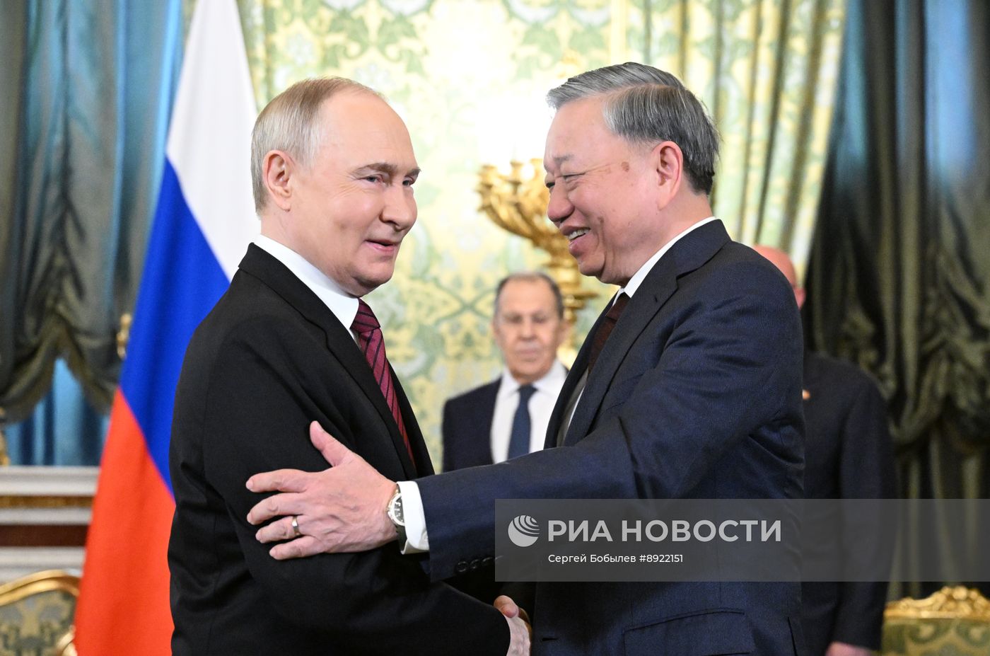 Официальный визит генсека ЦК Компартии Вьетнама То Лама в Россию