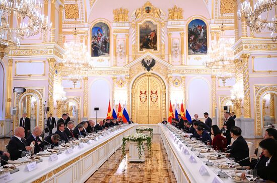 Официальный визит генсека ЦК Компартии Вьетнама То Лама в Россию